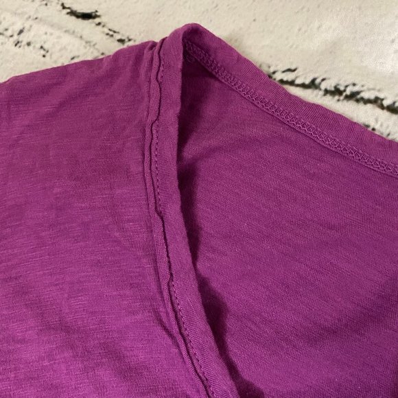 Michael Stars Jana Flutter Sleeve  Tee 2X - Picture 5 of 10